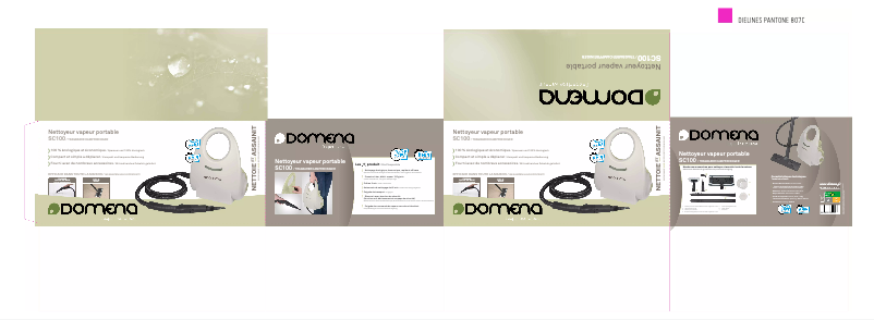 Page 1 de la notice Manuel utilisateur Domena SC 100