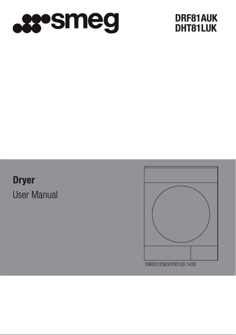 Image de la première page du manuel de l'appareil DHT81LUK