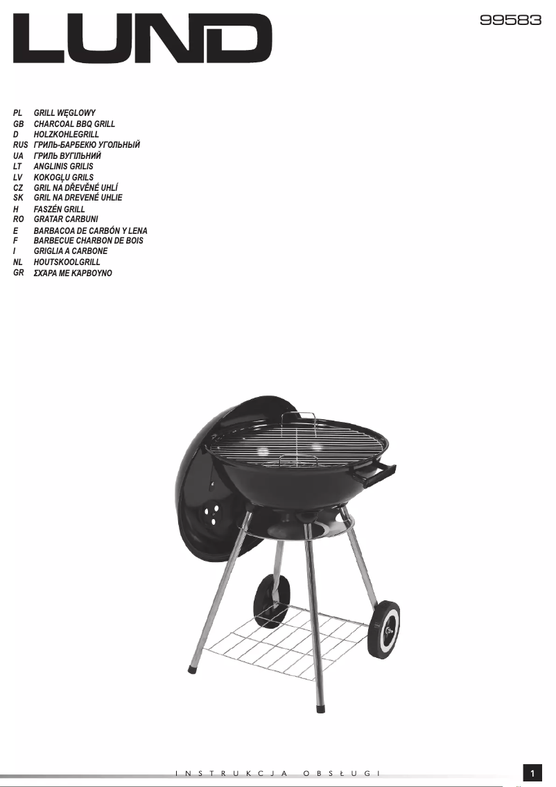 Image de la première page du manuel de l'appareil 99583