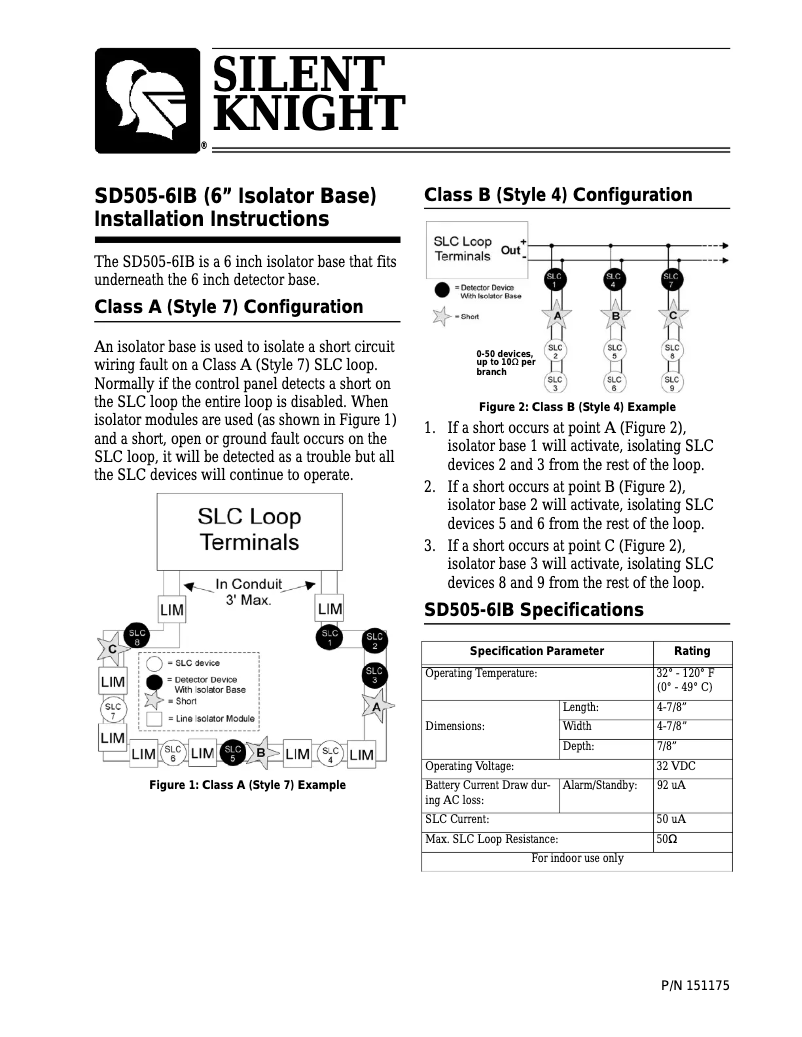 Image de la première page du manuel de l'appareil SD505-6IB
