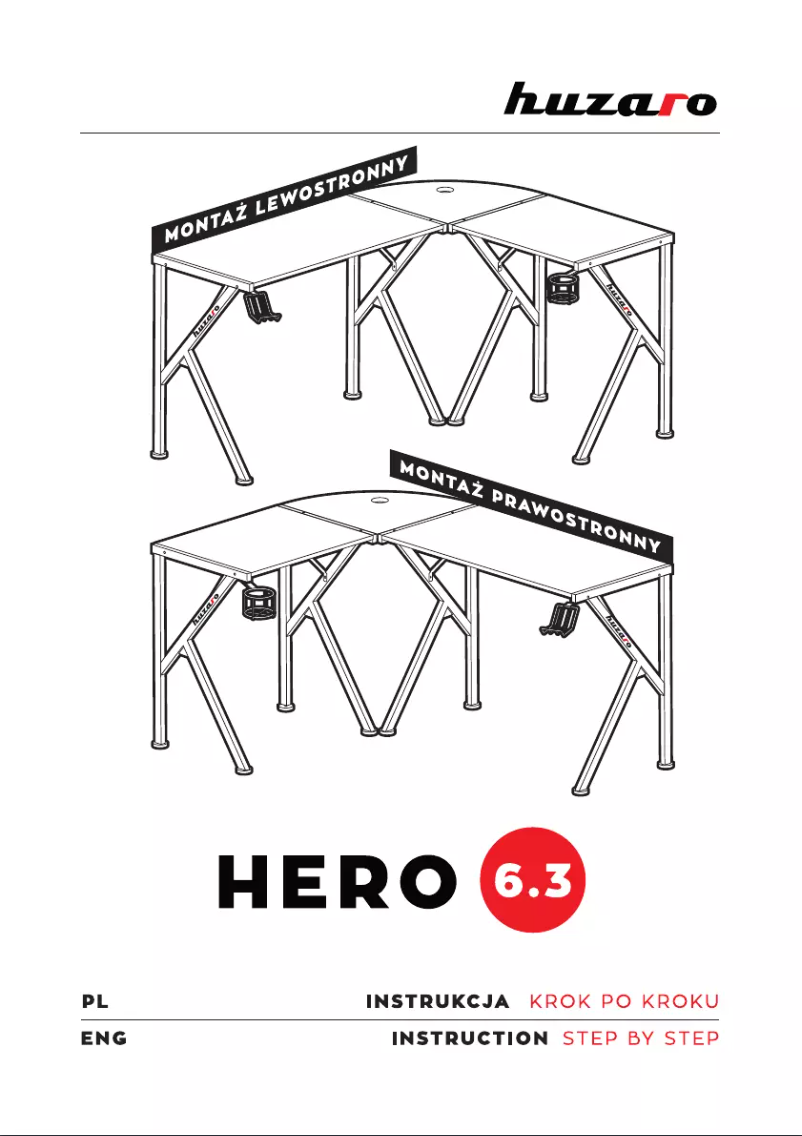 Page 1 de la notice Manuel utilisateur Huzaro Hero 6.3