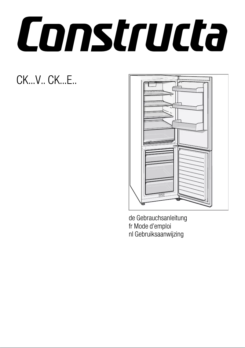 Page 1 de la notice Mode d'emploi Constructa CK536EL30