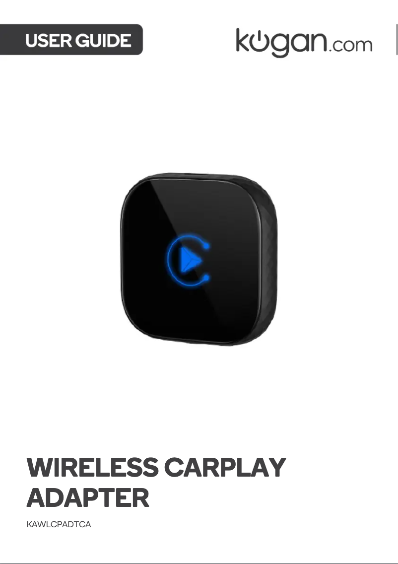 Page 1 de la notice Manuel utilisateur Kogan KAWLCPADTCA