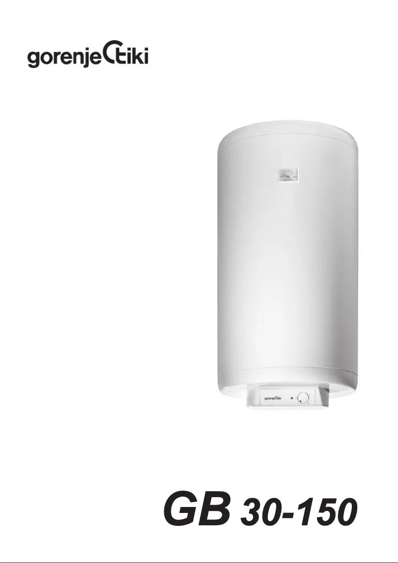 Image de la première page du manuel de l'appareil GB30N