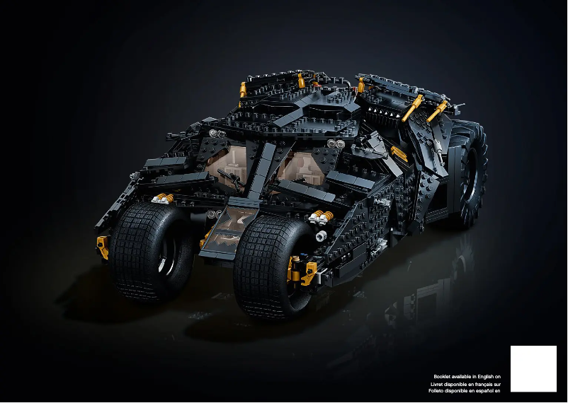 Page n°1 - Consignes visuelles Lego Batman 76240
