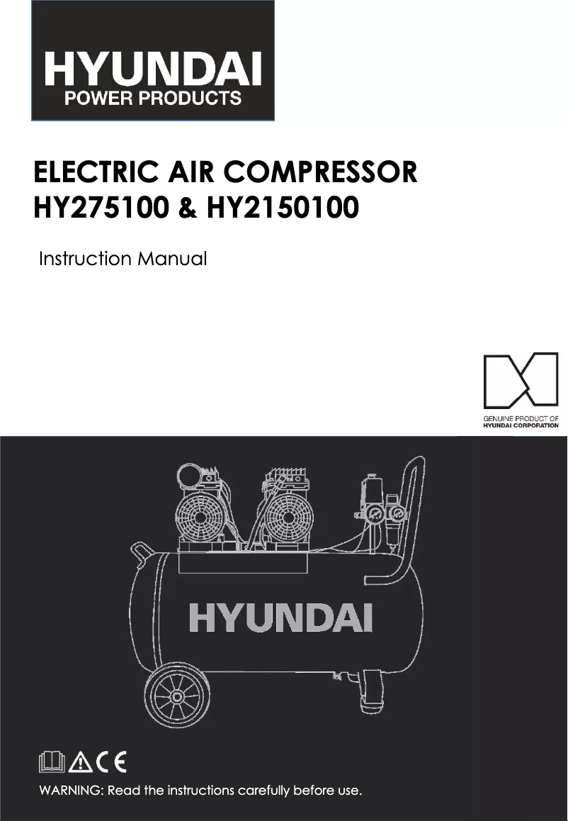 Image de la première page du manuel de l'appareil HY275100