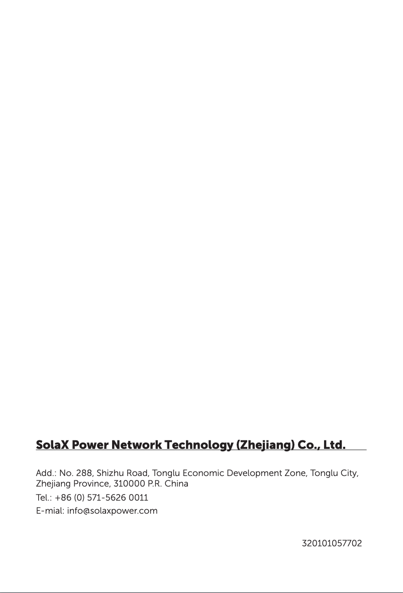 Page 1 de la notice Manuel utilisateur SolaX Power T-BAT HS12.5