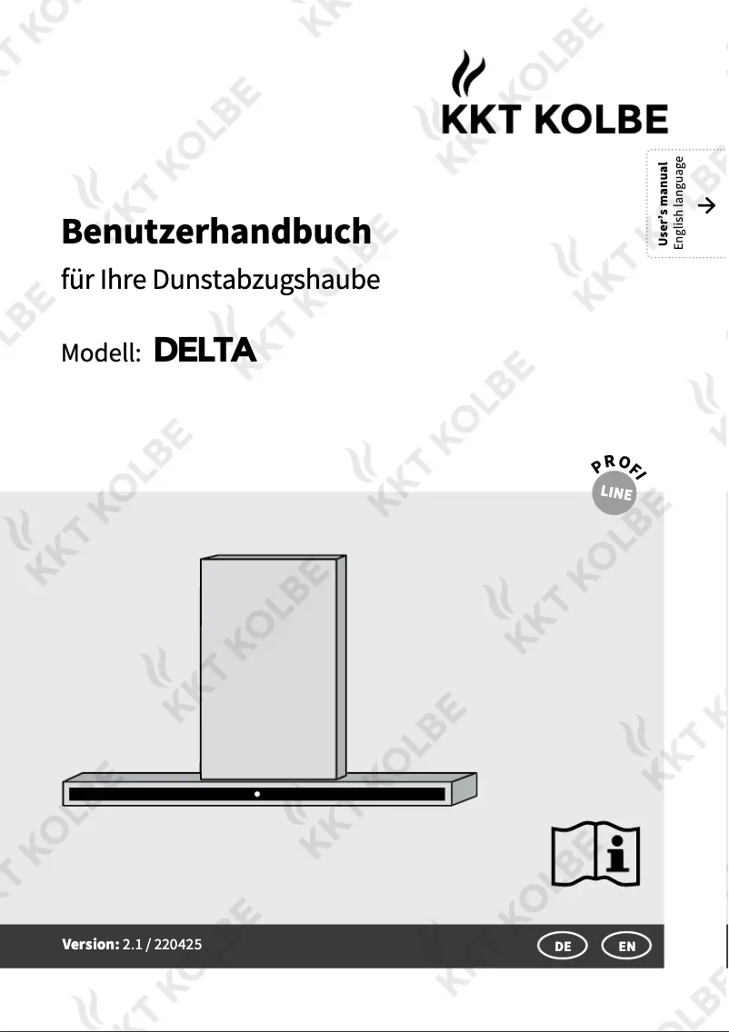 Page 1 de la notice Manuel utilisateur KKT Kolbe DELTA9014TC