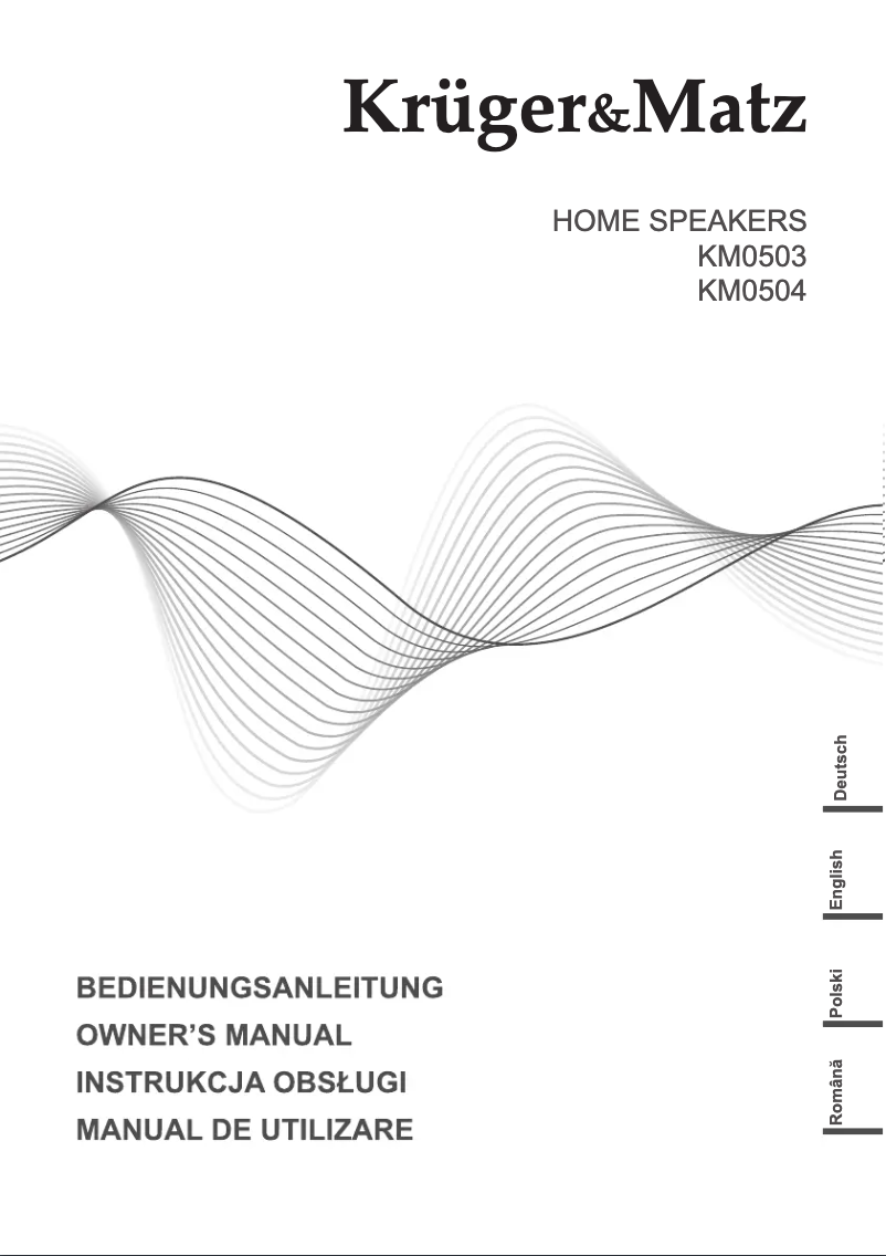 Image de la première page du manuel de l'appareil Passion KM0503