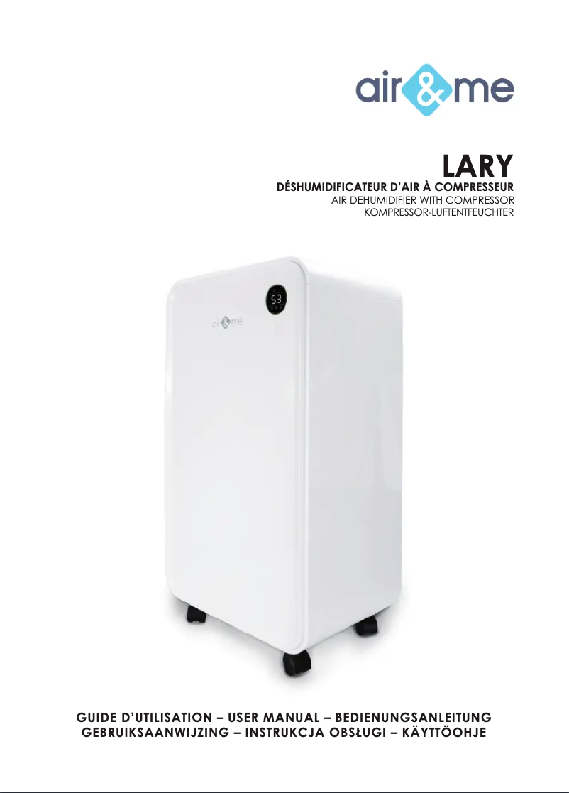 Image de la première page du manuel de l'appareil LARY
