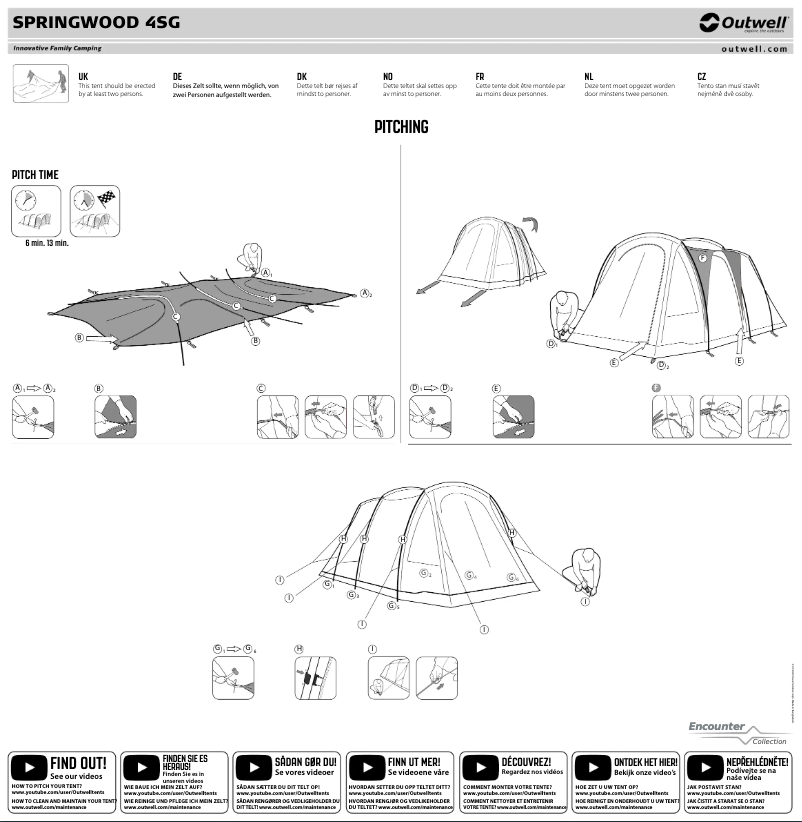 Image de la première page du manuel de l'appareil Springwood 5SG
