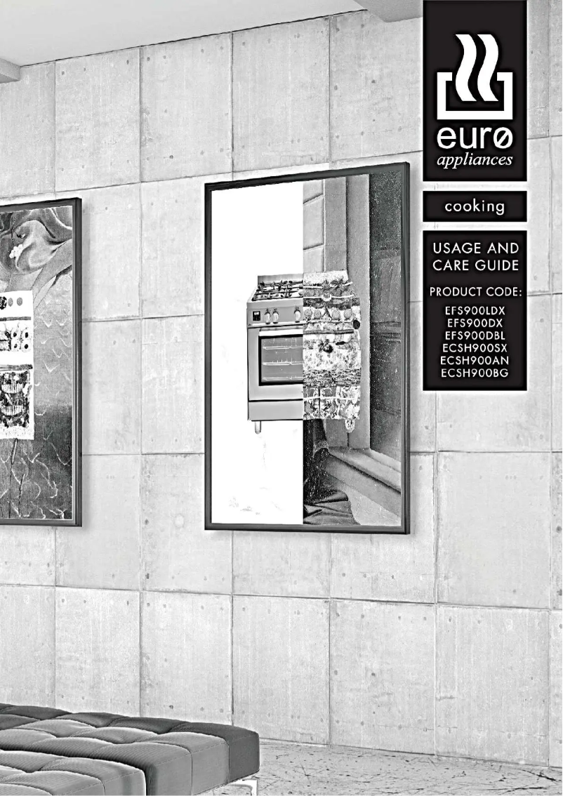 Image de la première page du manuel de l'appareil ECSH900AN