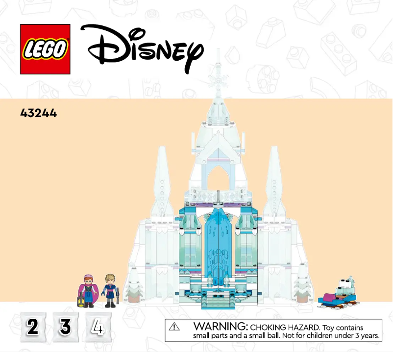 Page n°1 - Manuel utilisateur Lego Disney 43244