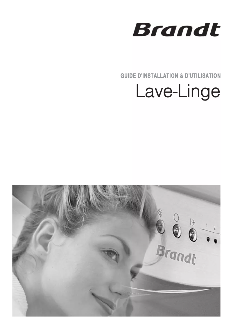 Page n°1 - Manuel utilisateur Brandt WTC1210F