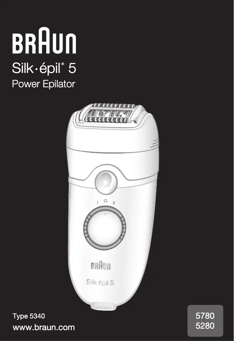 Página 1 del manual Manual de usuario Braun Silk-epil 5 - 5780