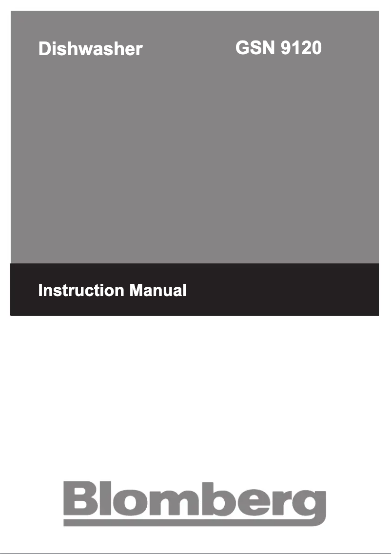 Image de la première page du manuel de l'appareil GSN 9120