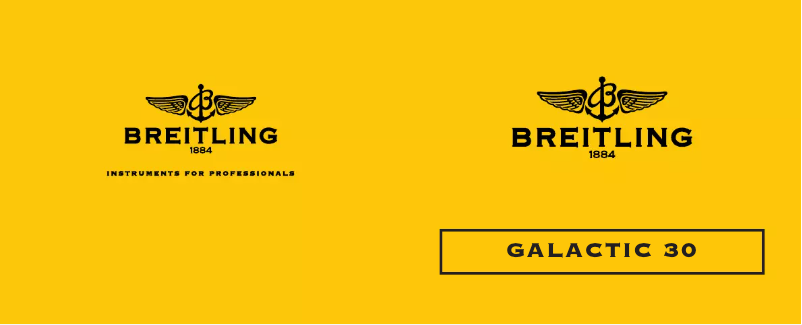 Page n°1 - Manuel utilisateur Breitling Galactic 30