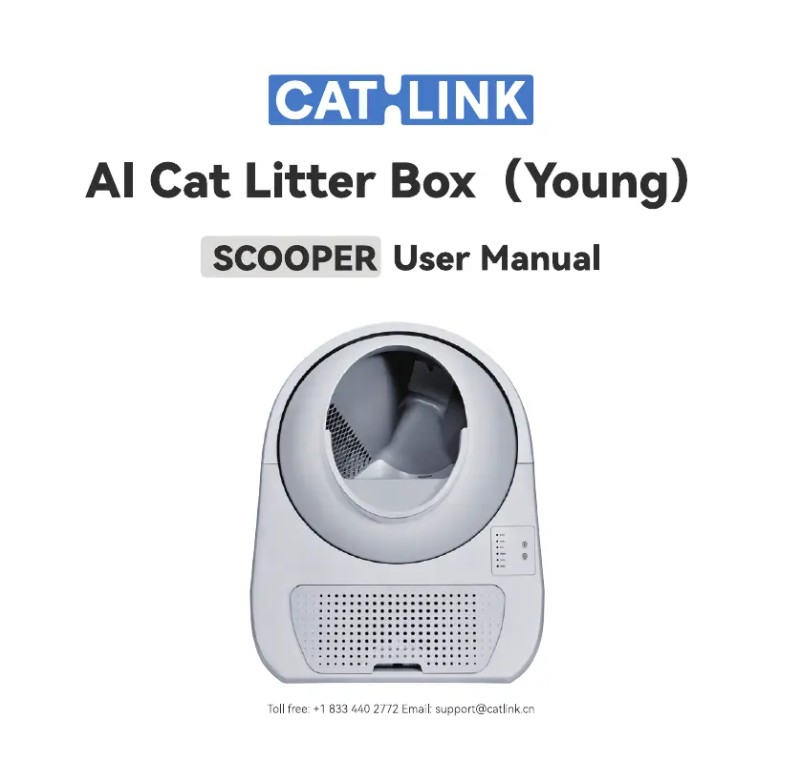 Page n°1 - Manuel utilisateur Catlink Scooper Young
