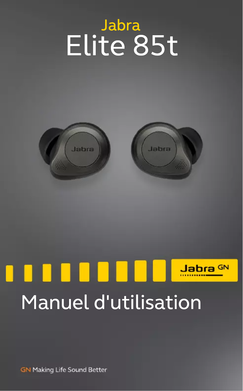 Página 1 del manual Manual de usuario Jabra Elite 85t