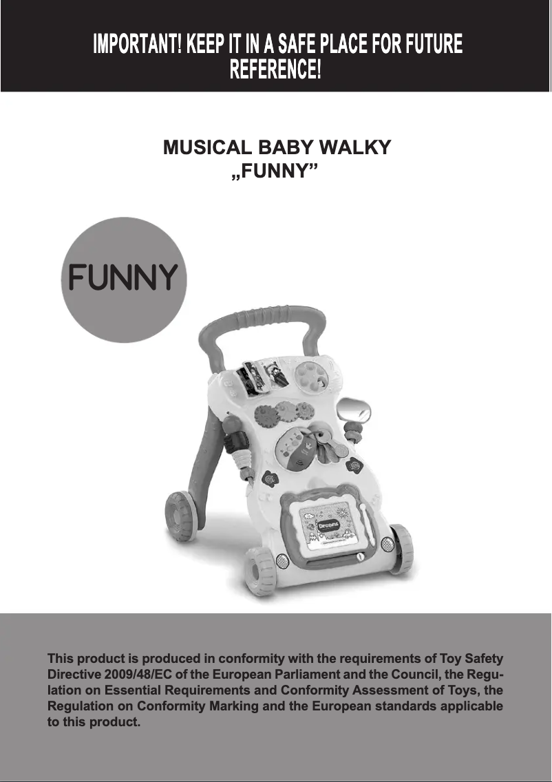 Image de la première page du manuel de l'appareil Funny