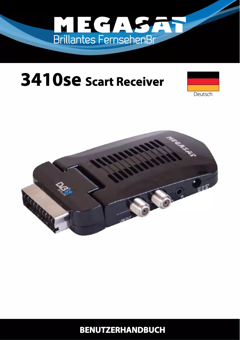 Page 1 de la notice Manuel utilisateur Megasat 3410se
