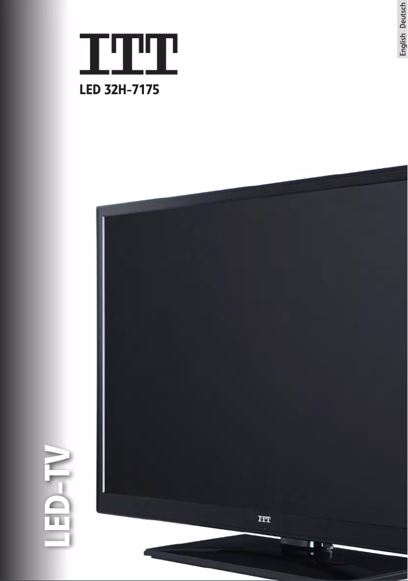 Page 1 de la notice Manuel utilisateur ITT LED 32H-7175-S