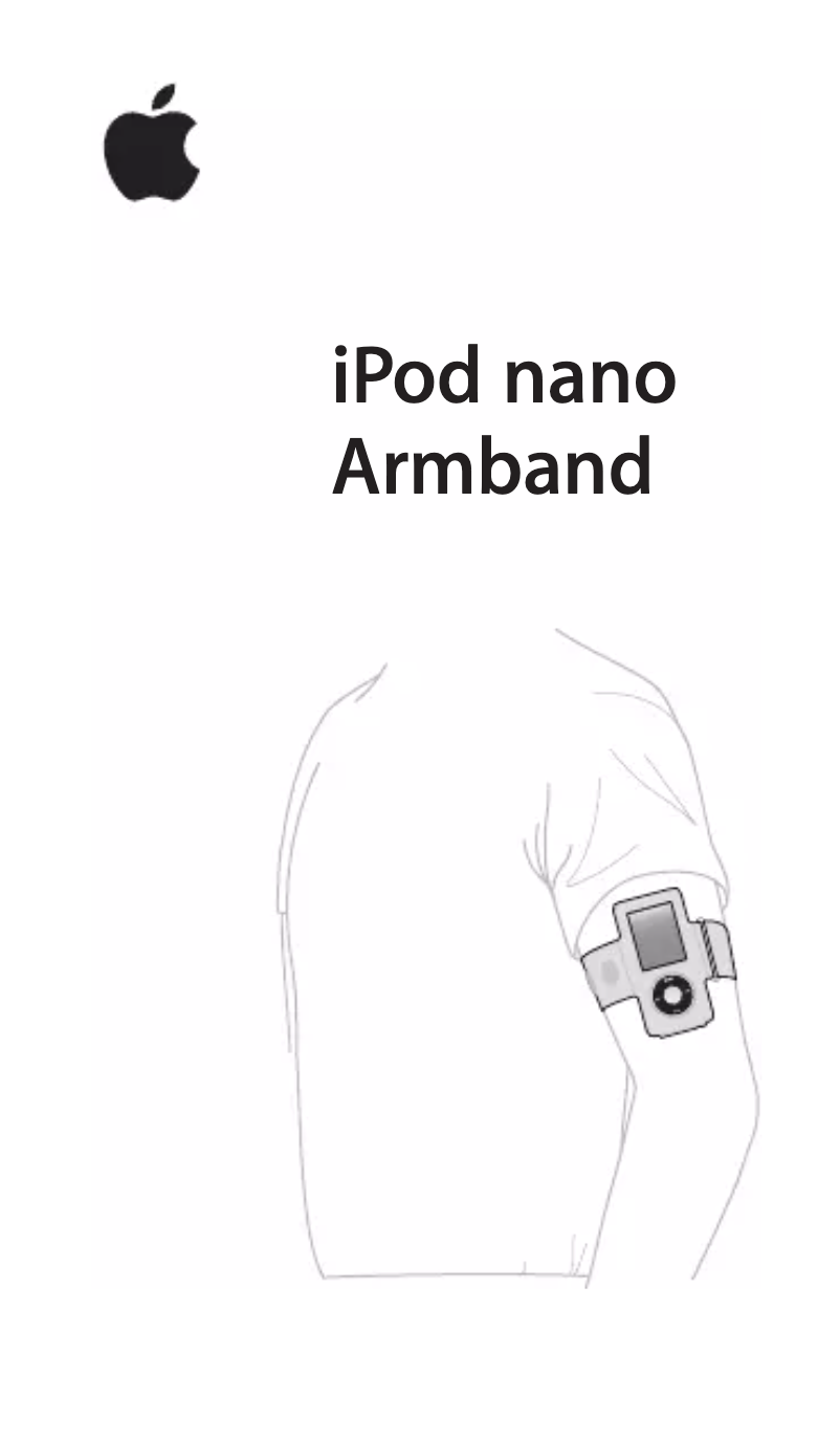 Page n°1 - Manuel utilisateur Apple iPod nano armband