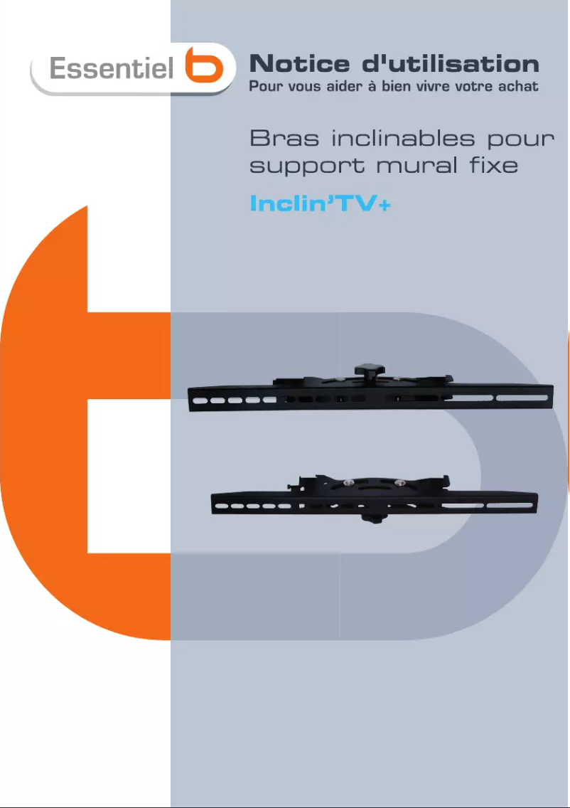 Image de la première page du manuel de l'appareil InclinTV Plus