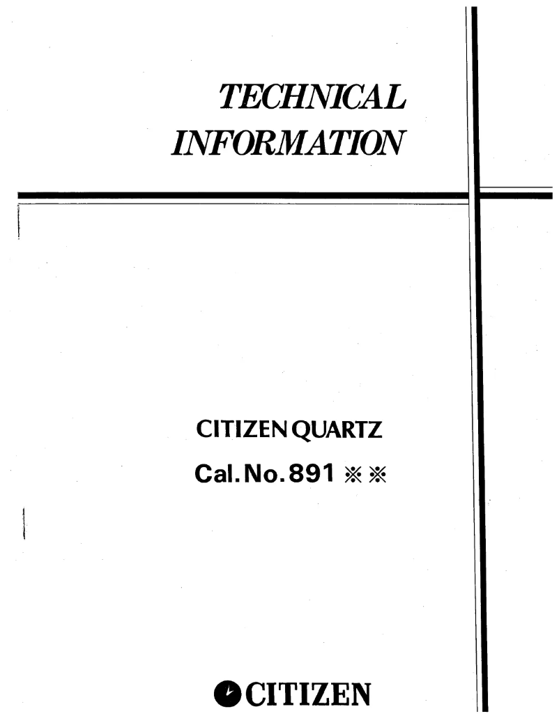 Image de la première page du manuel de l'appareil CAL 8910