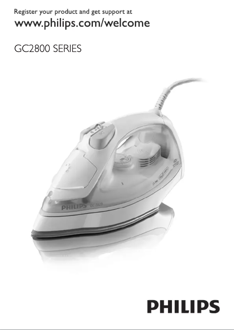Página 1 del manual Manual de usuario Philips GC2830