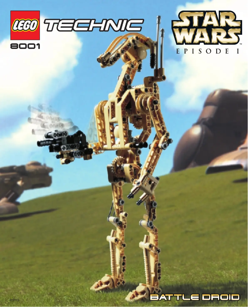 Page 1 de la notice Manuel utilisateur Lego Battle Droid (TM)