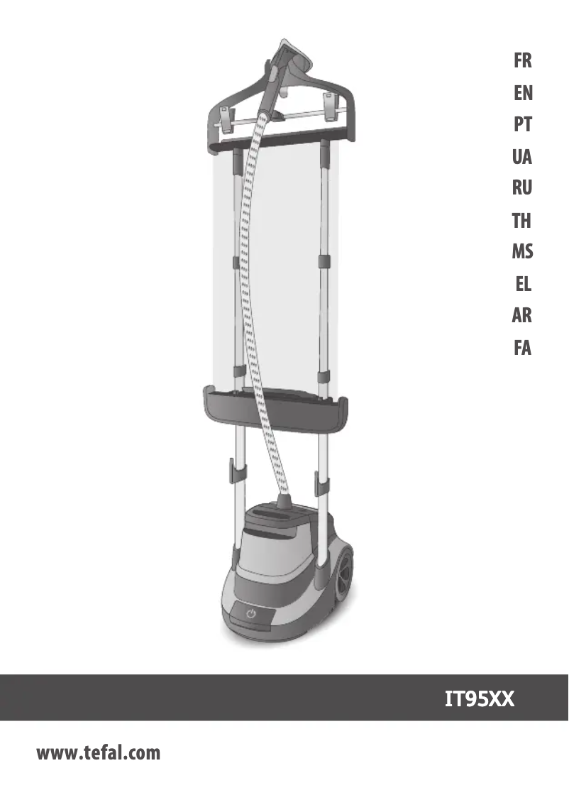 Page n°1 - Manuel utilisateur Tefal Expert Precision IT9500