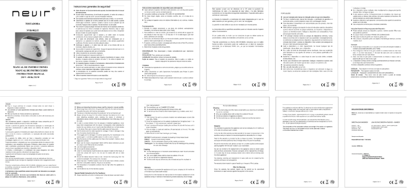 Page 1 de la notice Manuel utilisateur Nevir NVR-9821 T