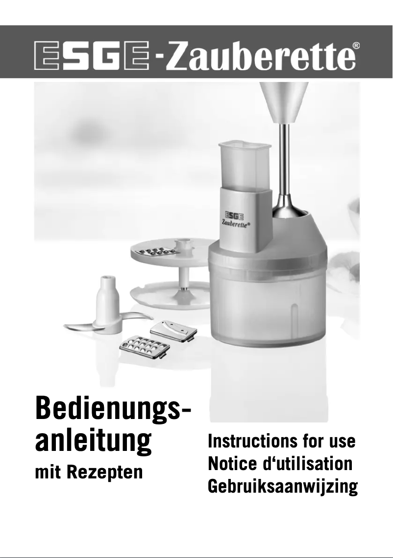 Página 1 del manual Manual de usuario Unold 65310