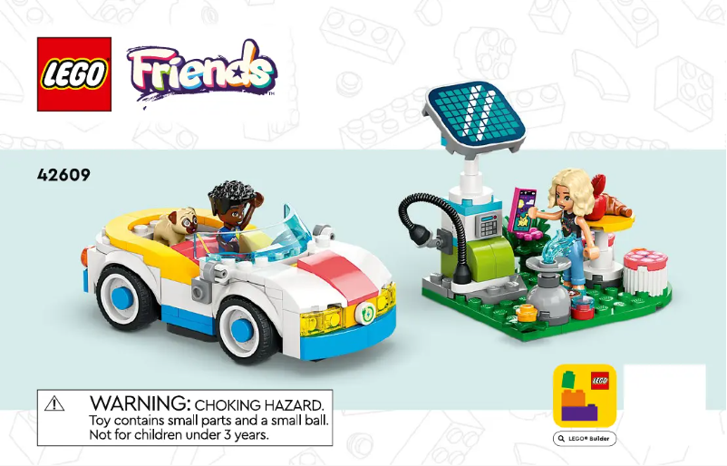 Page 1 de la notice Manuel utilisateur Lego Friends 42609