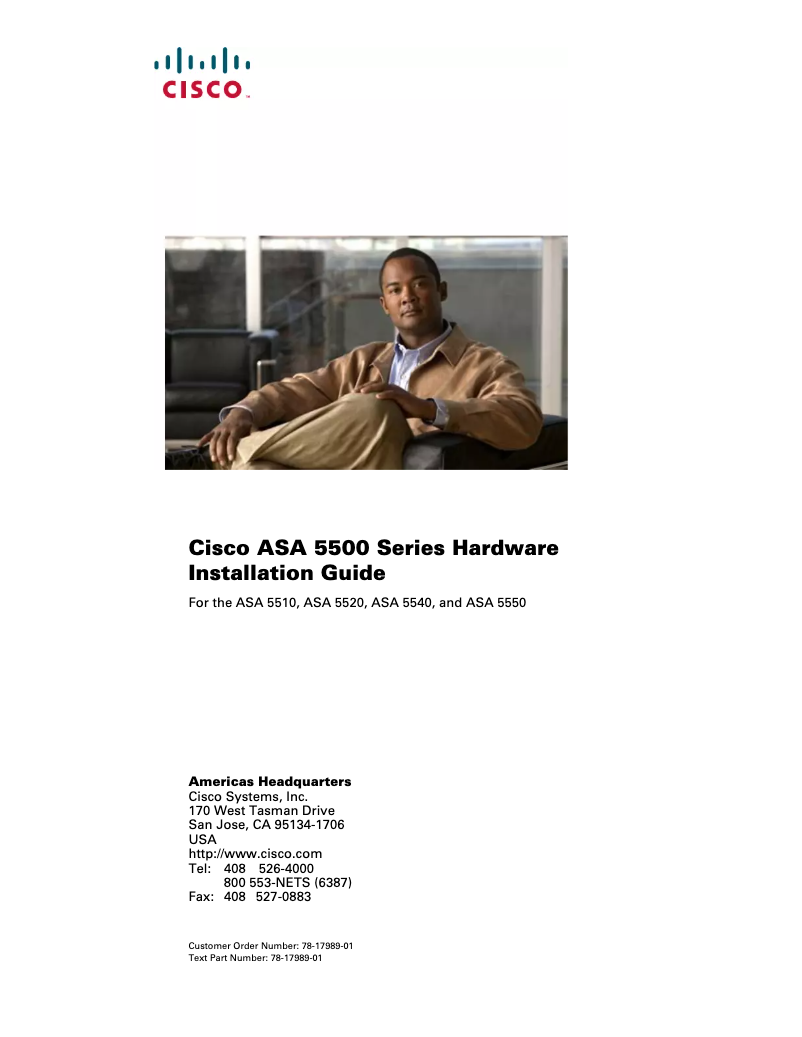 Page n°1 - Manuel utilisateur Cisco ASA5510