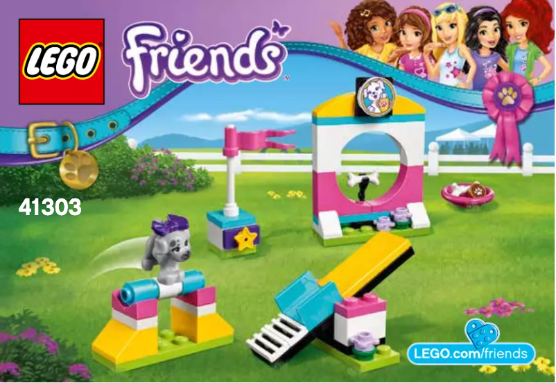 Page 1 de la notice Manuel utilisateur Lego Friends 41303