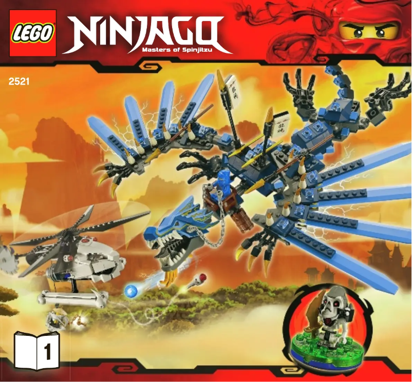 Page n°1 - Manuel utilisateur Lego Lightning Dragon Battle