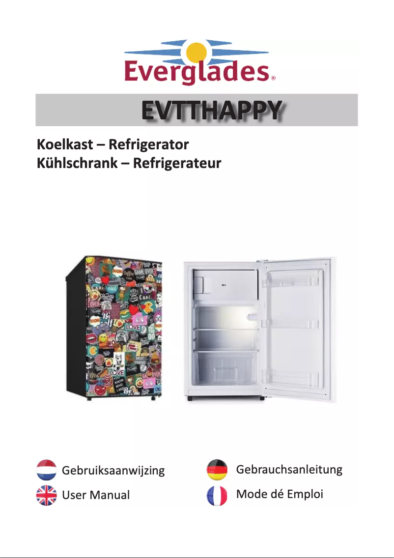 Image de la première page du manuel de l'appareil EVTTHAPPY