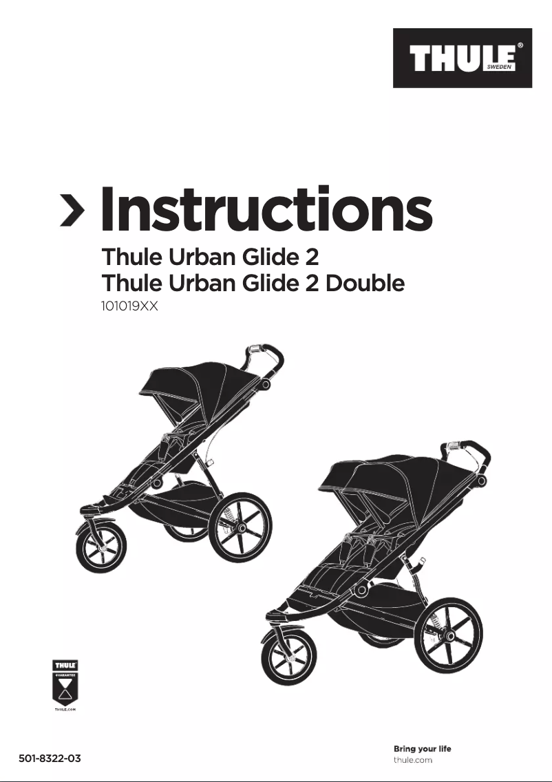 Page n°1 - Manuel utilisateur Thule Urban Glide 2 Double