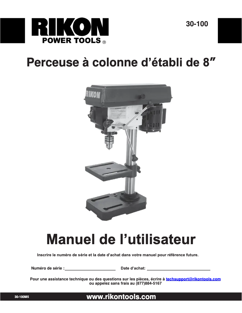 Image de la première page du manuel de l'appareil 30-100