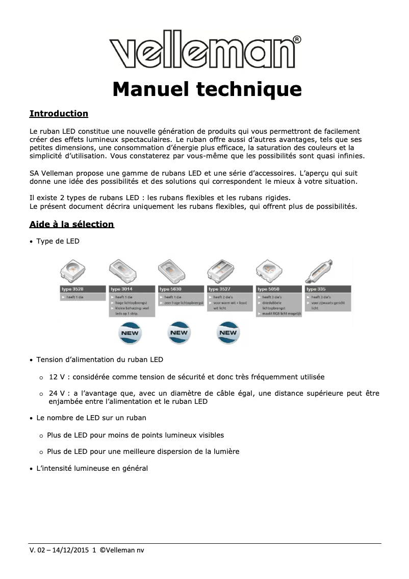 Image de la première page du manuel de l'appareil LB12M130CWN