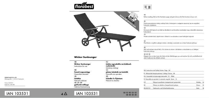 Image de la première page du manuel de l'appareil IAN 103531