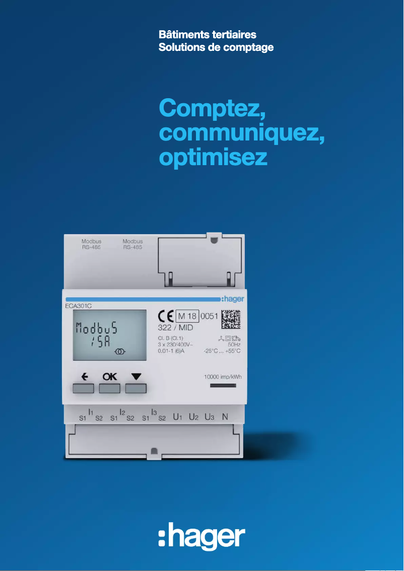 Page n°1 - Brochure Hager ECR381D