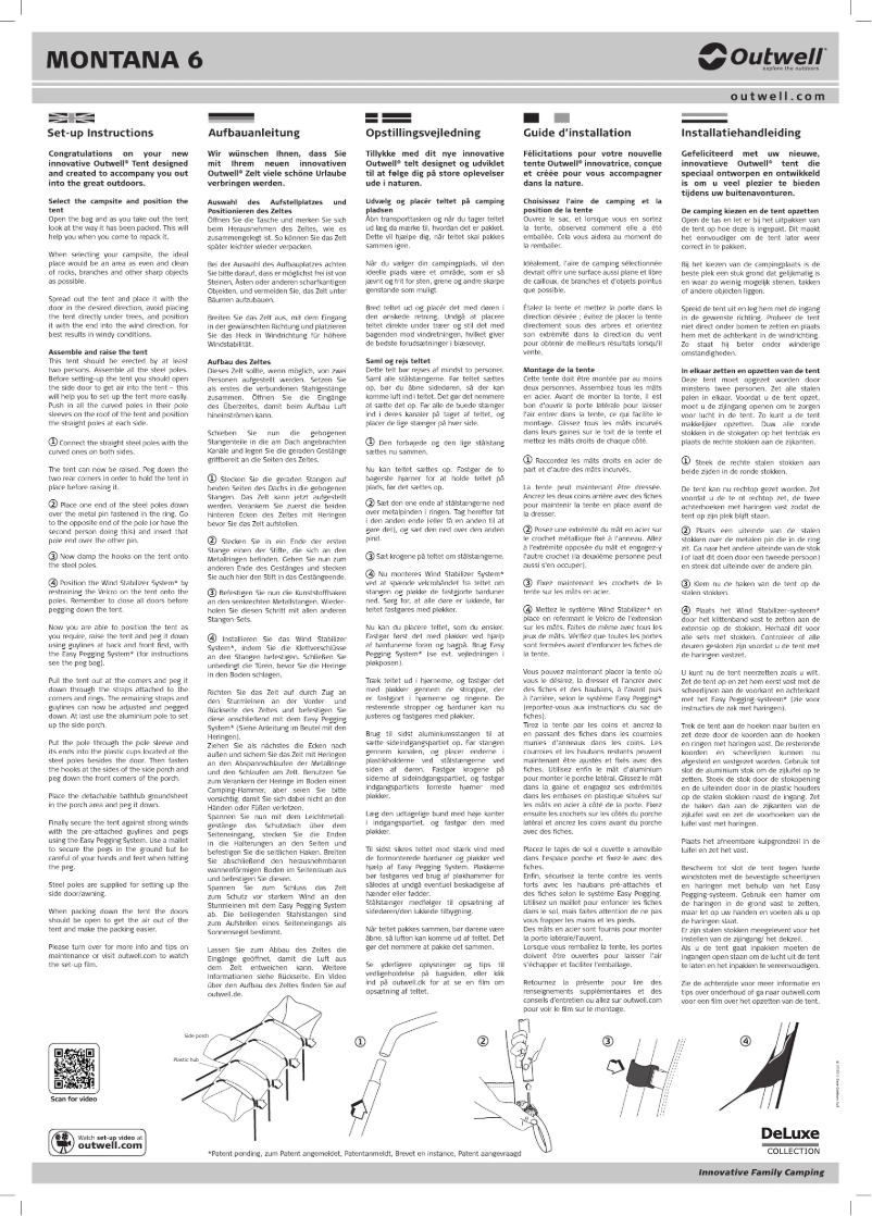 Imagen de la primera página del manual del dispositivo DeLuxe Mokka Montana 6