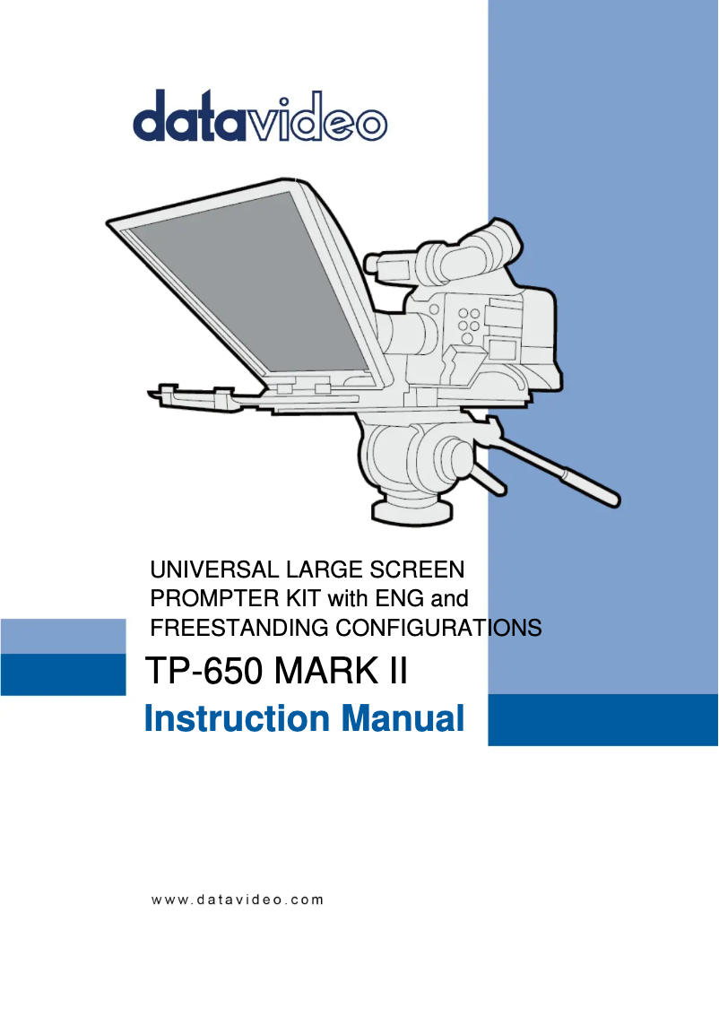 Image de la première page du manuel de l'appareil TP-650 MARK II