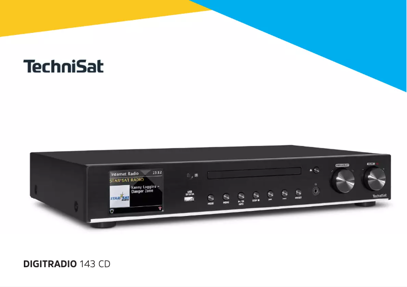 Página 1 del manual Manual de usuario TechniSat DigitRadio 143 CD