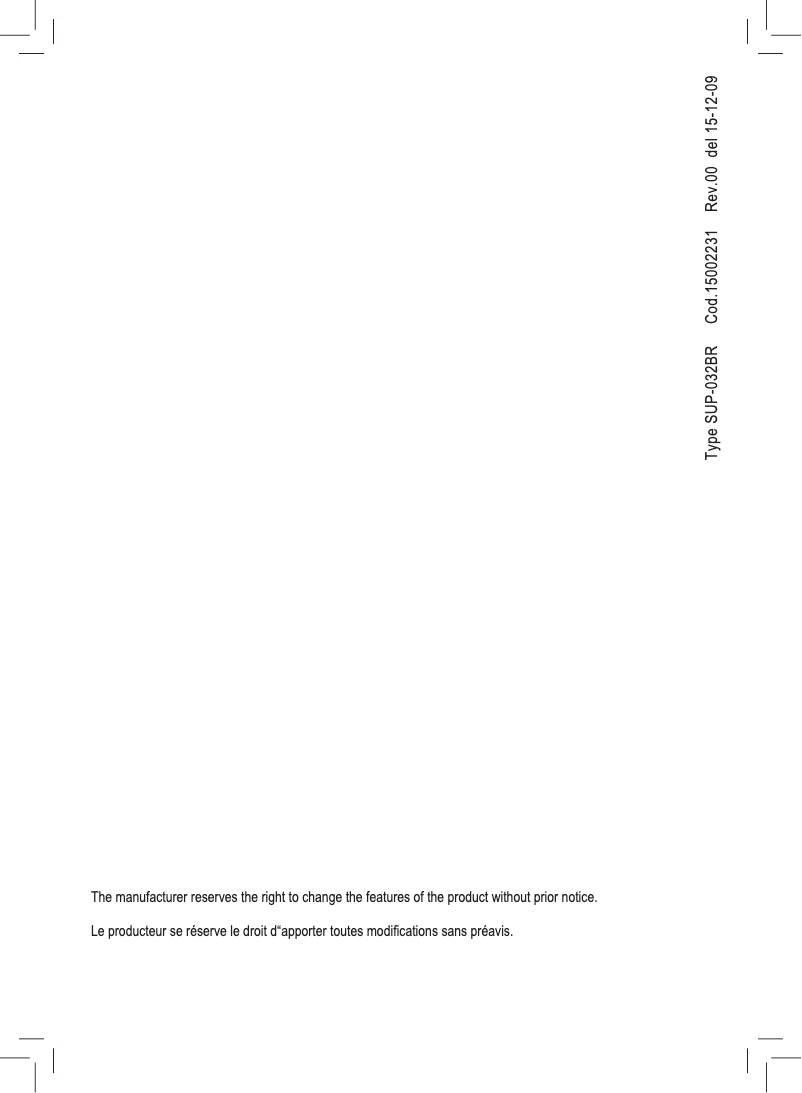 Page 1 de la notice Manuel utilisateur Philips Saeco Talea RI9827