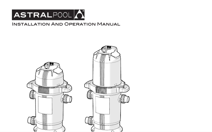 Page 1 de la notice Manuel utilisateur AstralPool XC 50