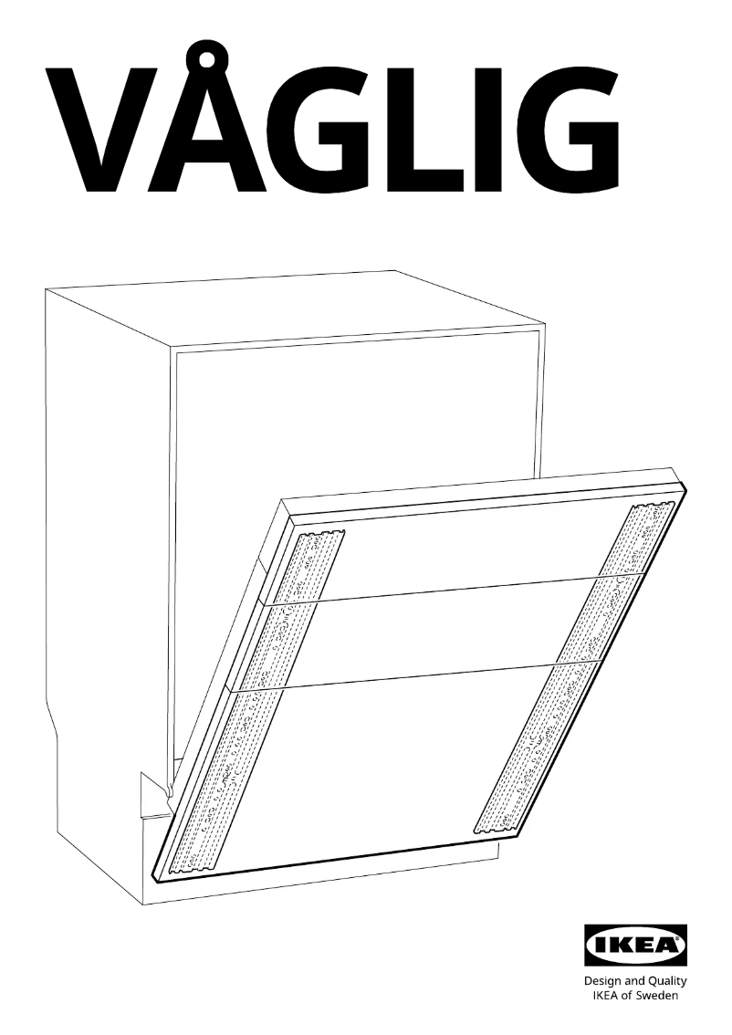 Image de la première page du manuel de l'appareil VÅGLIG 005.181.92